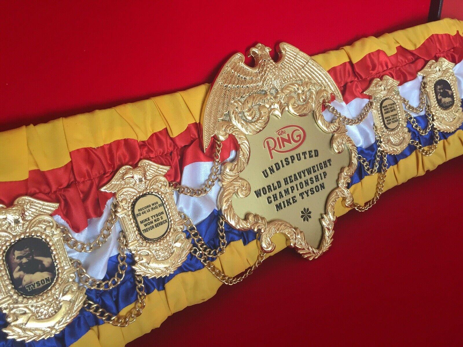 RING MAGAZINE UNDISPUTED BOXING Championship Belt - Image 6