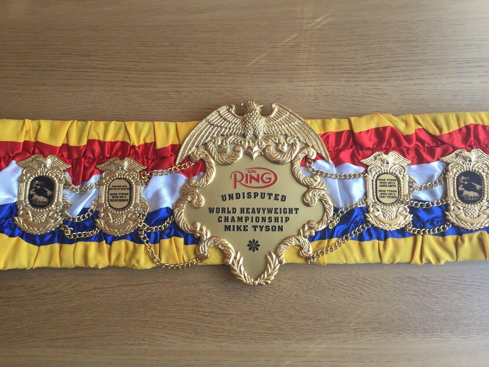RING MAGAZINE UNDISPUTED BOXING Championship Belt - Image 7