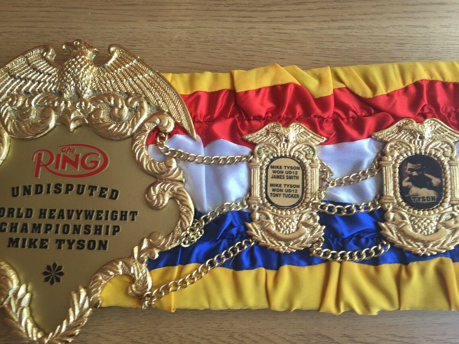 RING MAGAZINE UNDISPUTED BOXING Championship Belt - Image 8