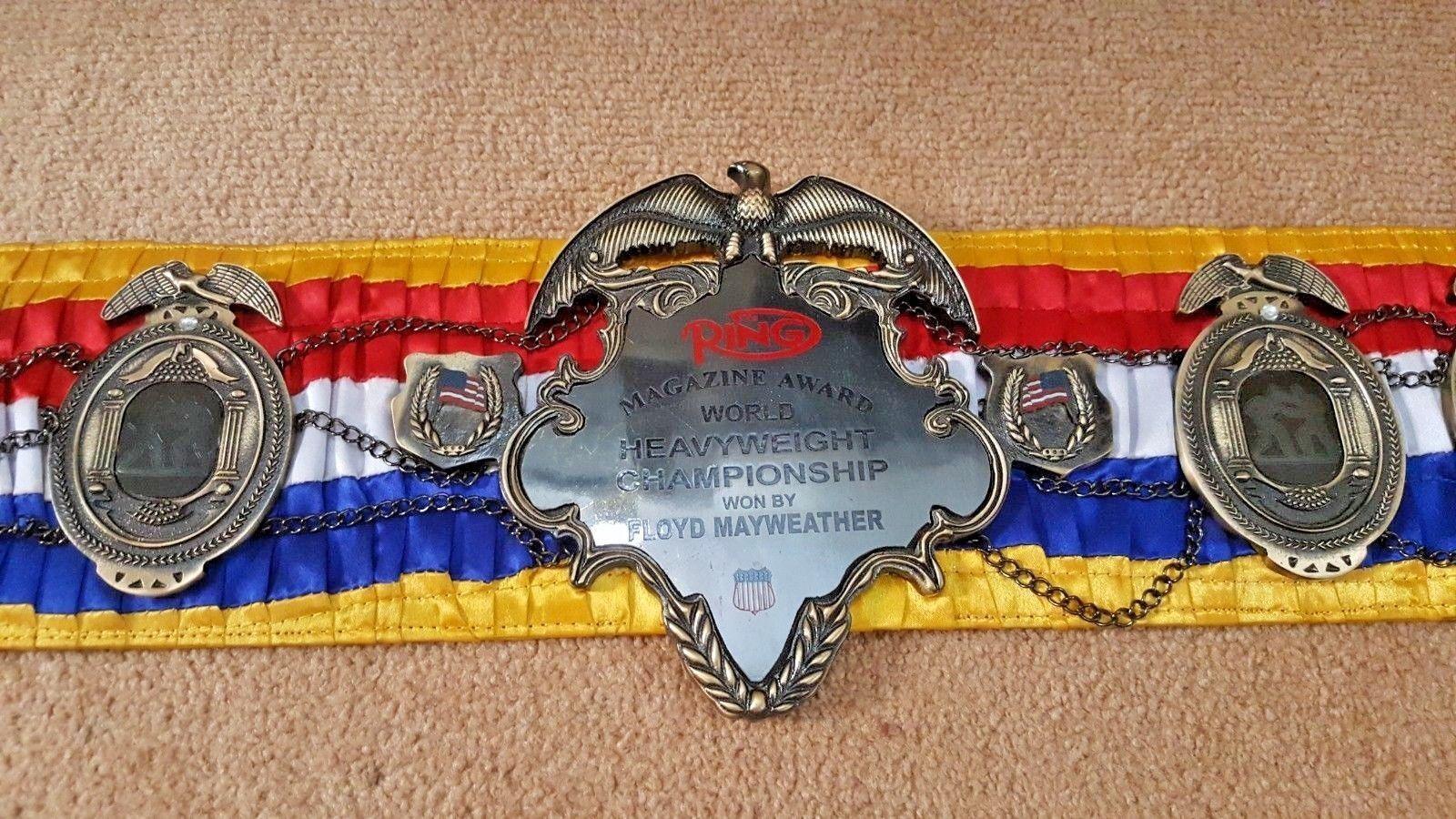 RING MAGAZINE WORLD HEAVYWEIGHT BOXING Championship Belt - Image 3