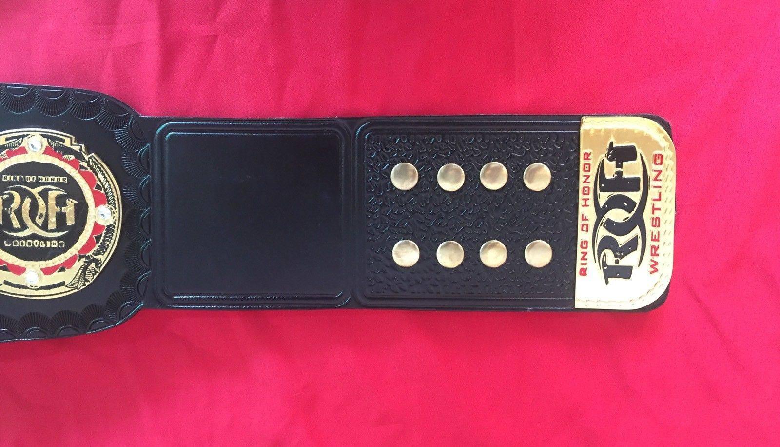ROH HEAVYWEIGHT Brass Championship Belt - Image 3