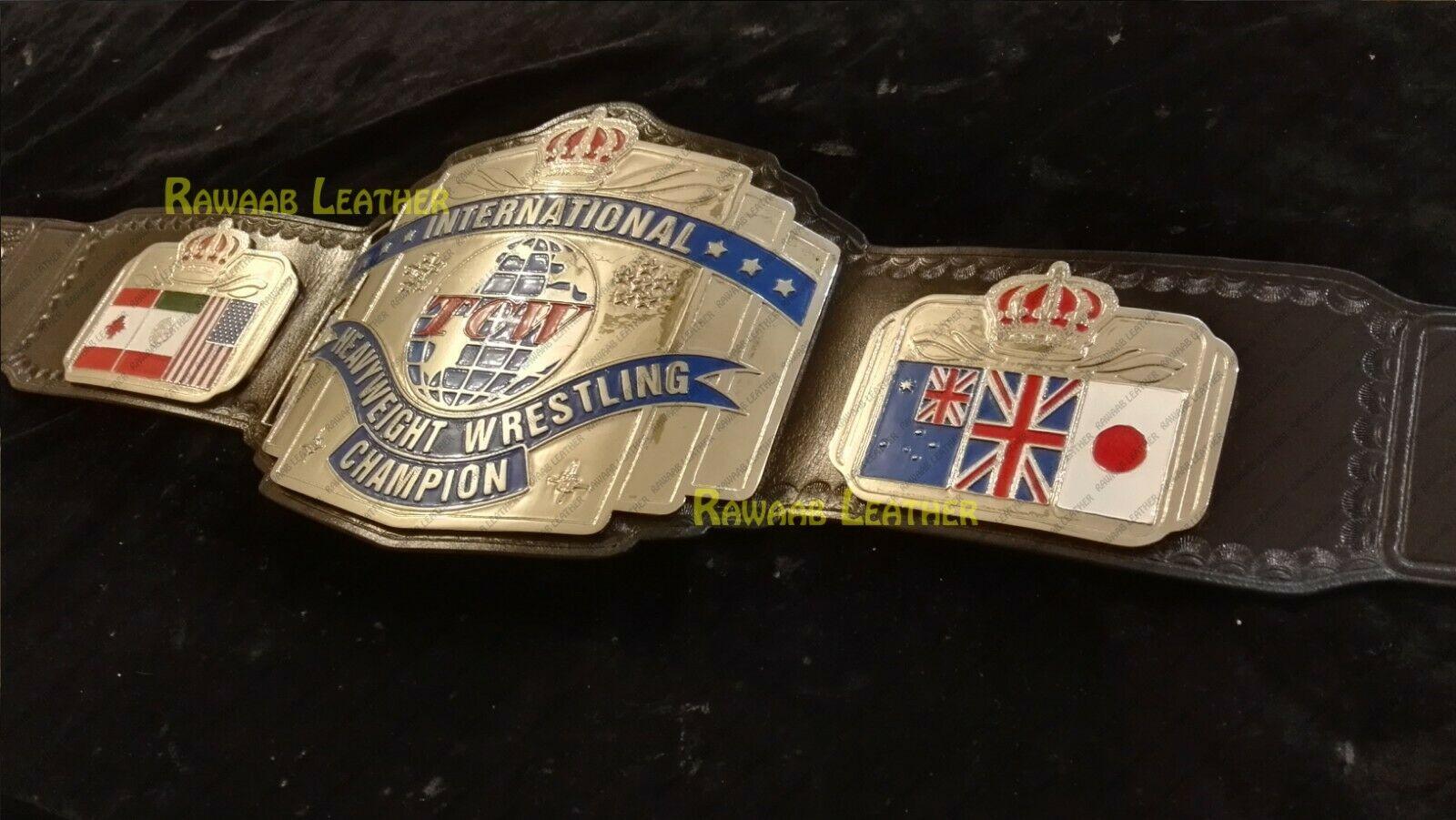 TCW INTERNATIONAL HEAVYWEIGHT Zinc Championship Belt - Image 3