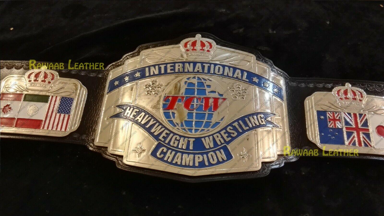 TCW INTERNATIONAL HEAVYWEIGHT Zinc Championship Belt - Image 4