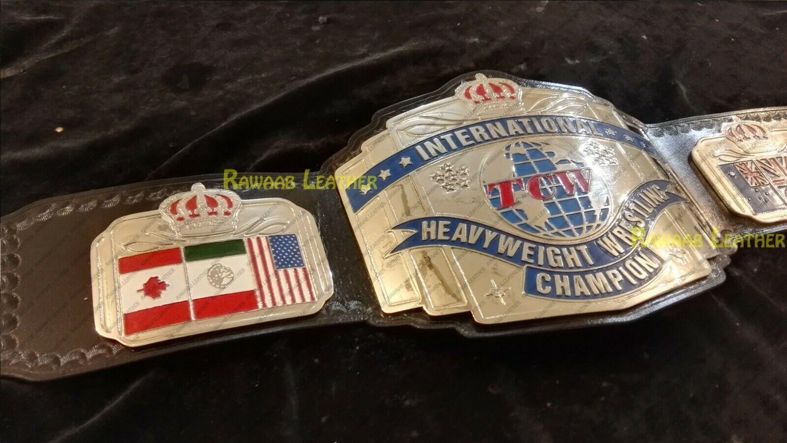 TCW INTERNATIONAL HEAVYWEIGHT Zinc Championship Belt - Image 6