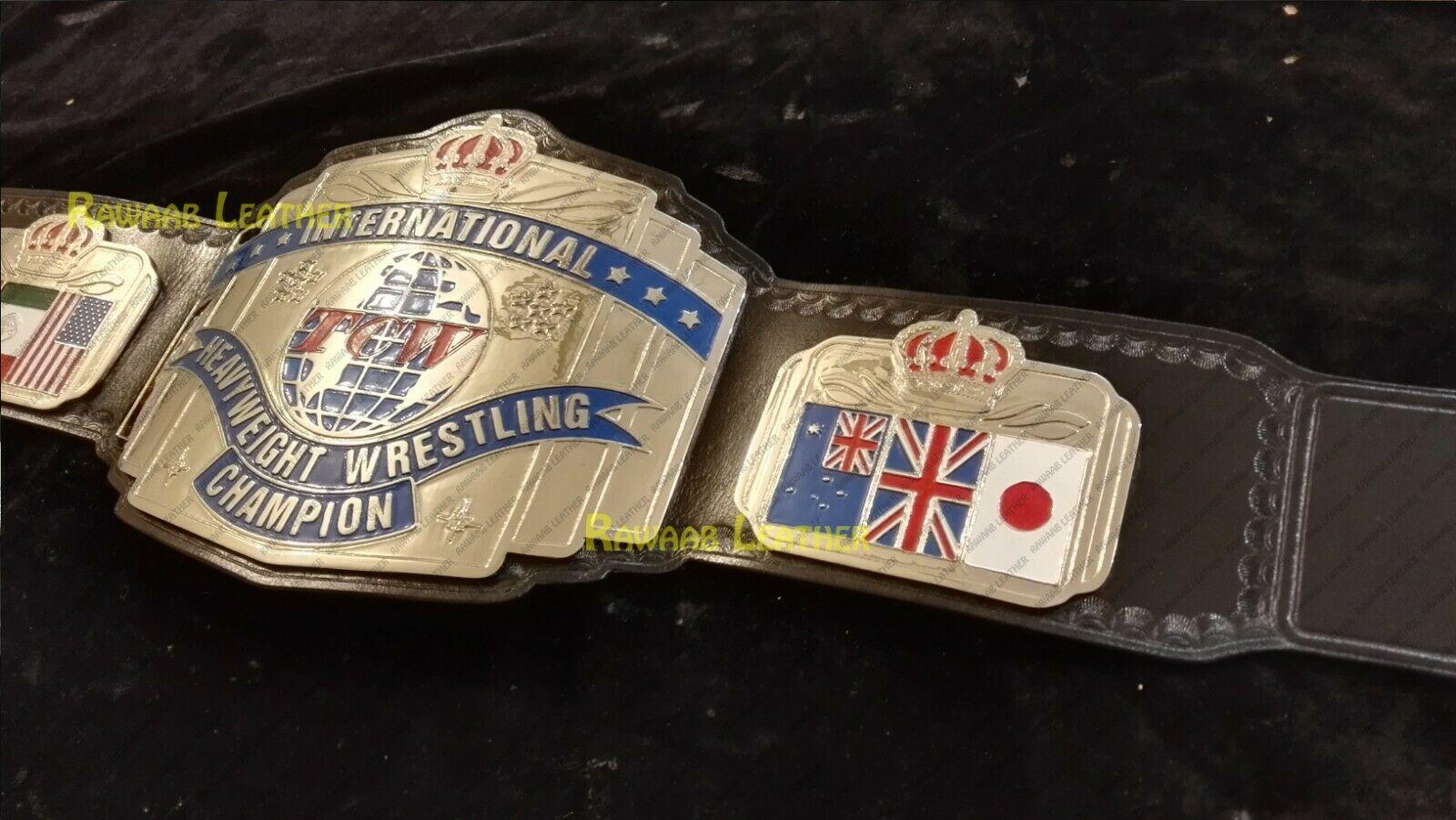 TCW INTERNATIONAL HEAVYWEIGHT Zinc Championship Belt - Image 7