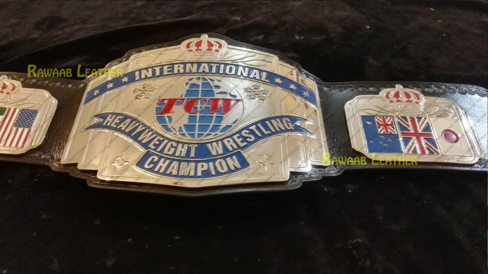 TCW INTERNATIONAL HEAVYWEIGHT Zinc Championship Belt - Image 8