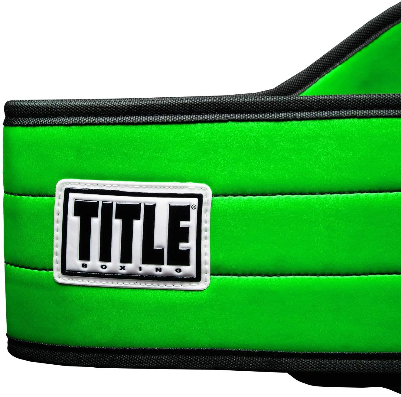 TITLE BOXING GREEN BELT Championship Belt - Image 4