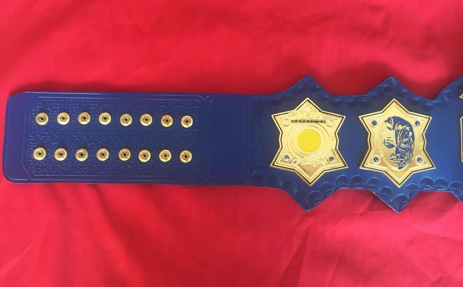 TNA JEFF HARDY Brass Championship Belt - Image 8