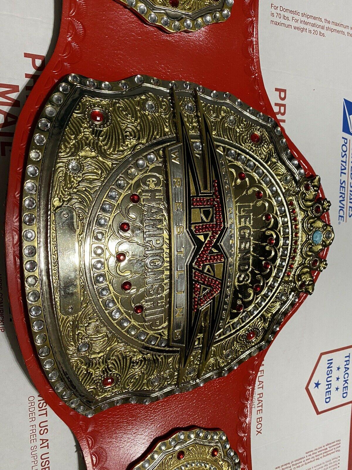 TNA LEGENDS Zinc Championship Belt - Image 5