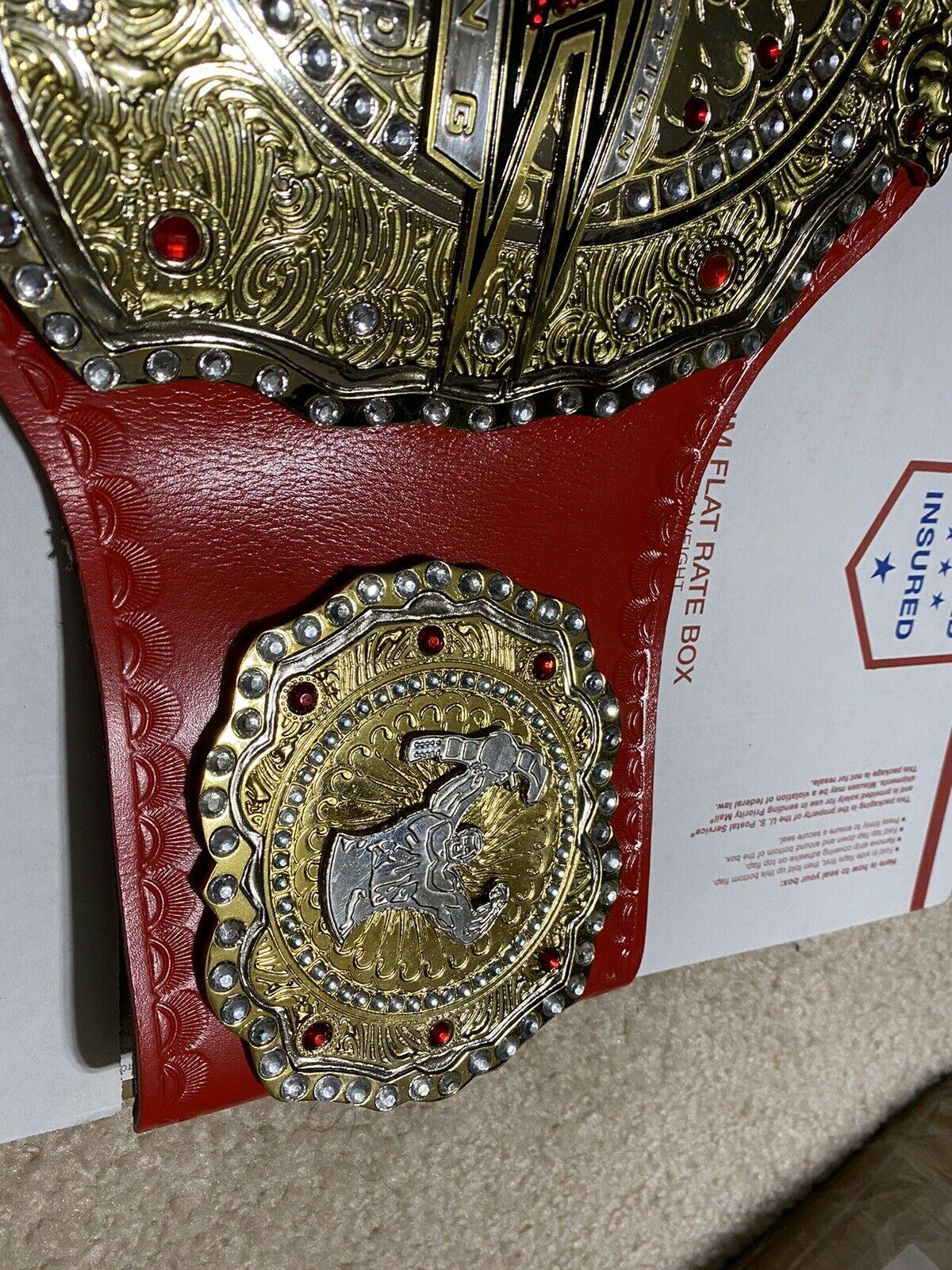 TNA LEGENDS Zinc Championship Belt - Image 9