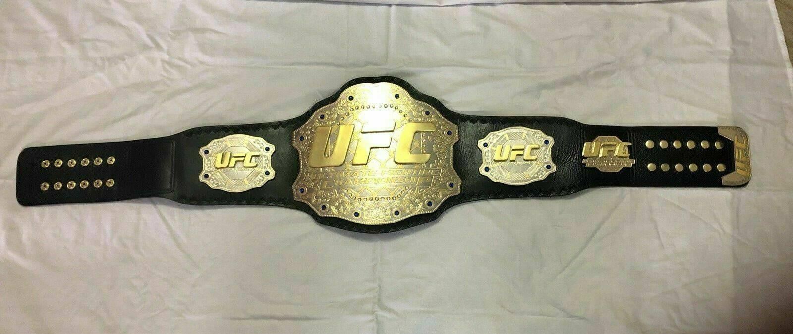 UFC Brass Double Stacked Championship Belt - Image 2