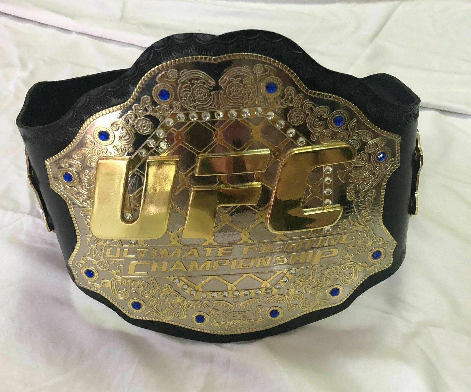 UFC Brass Double Stacked Championship Belt - Image 6