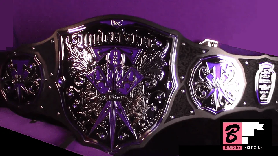 UNDERTAKER THE PHENOM Zinc Championship Belt - Image 8