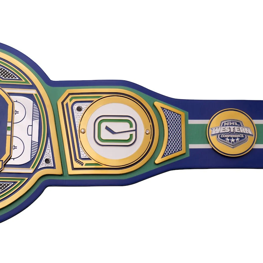 Vancouver Canucks NHL Championship Belt - Image 6