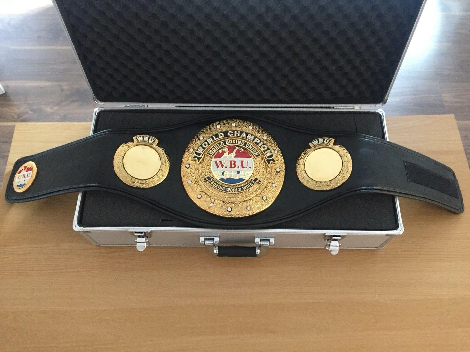 WBU World Boxing Union Title Belt - Image 11