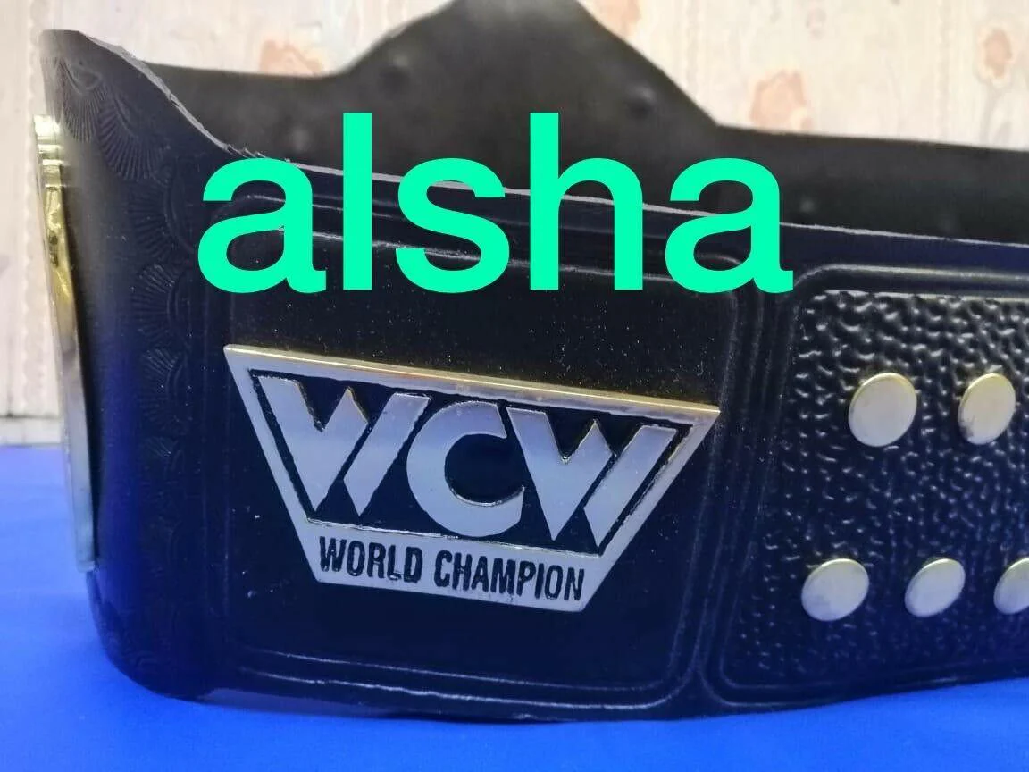 WCW HEAVYWEIGHT Zinc Championship Belt - Image 6