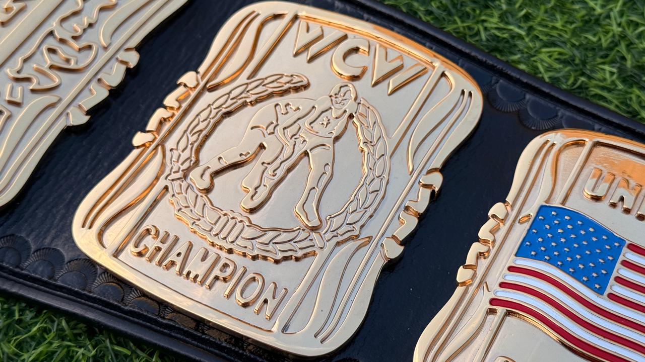 WCW Premium United States Heavyweight HD CNC Championship Belt - Image 12