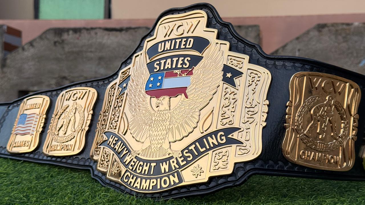 WCW Premium United States Heavyweight HD CNC Championship Belt - Image 2