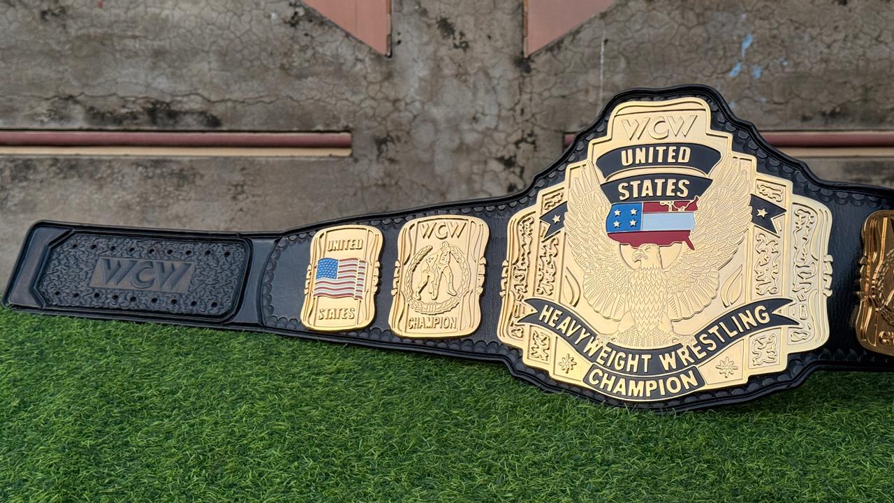 WCW Premium United States Heavyweight HD CNC Championship Belt - Image 3