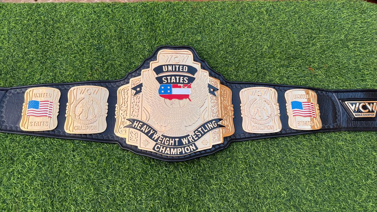 WCW Premium United States Heavyweight HD CNC Championship Belt - Image 4