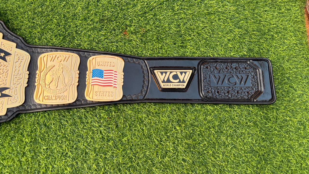 WCW Premium United States Heavyweight HD CNC Championship Belt - Image 6