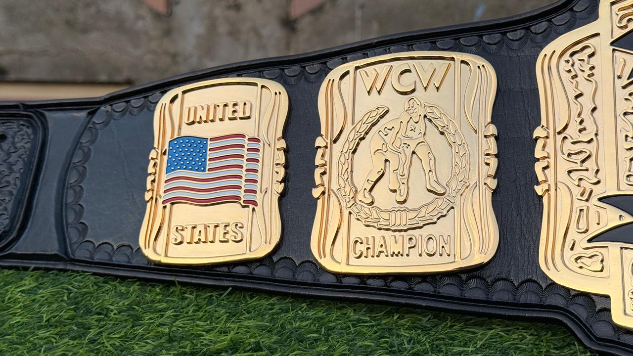 WCW Premium United States Heavyweight HD CNC Championship Belt - Image 7