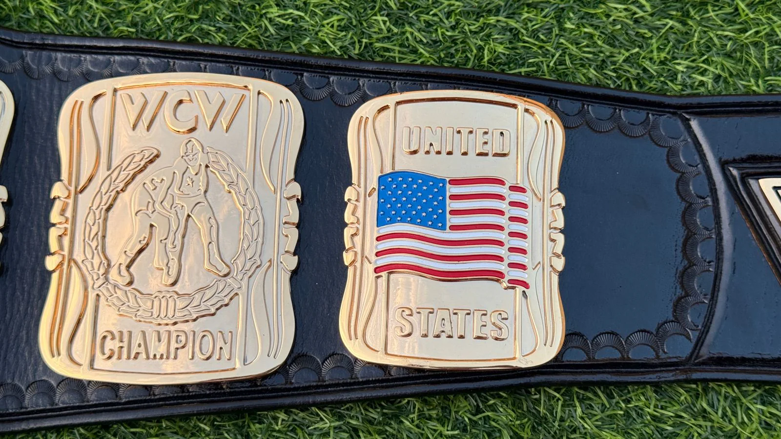 WCW Premium United States Heavyweight HD CNC Championship Belt - Image 8