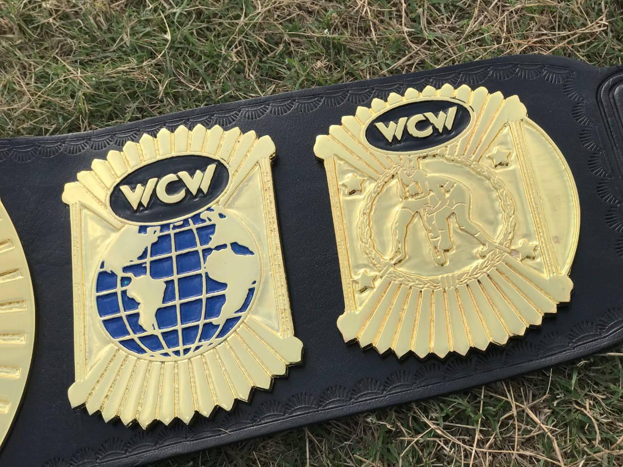 WCW WORLD TAG TEAM 24K GOLD Championship Belt - Image 2