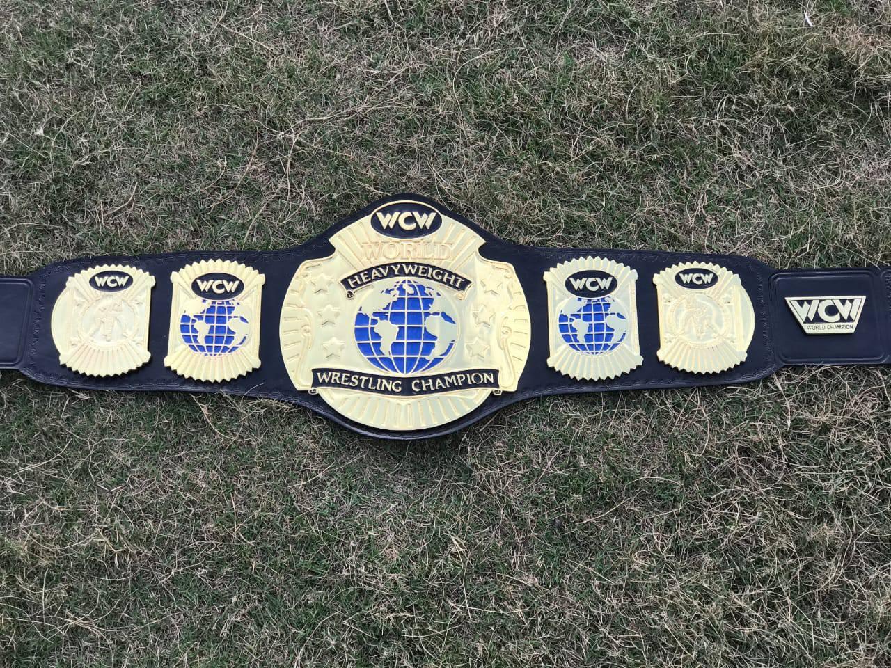 WCW WORLD TAG TEAM 24K GOLD Championship Belt - Image 6
