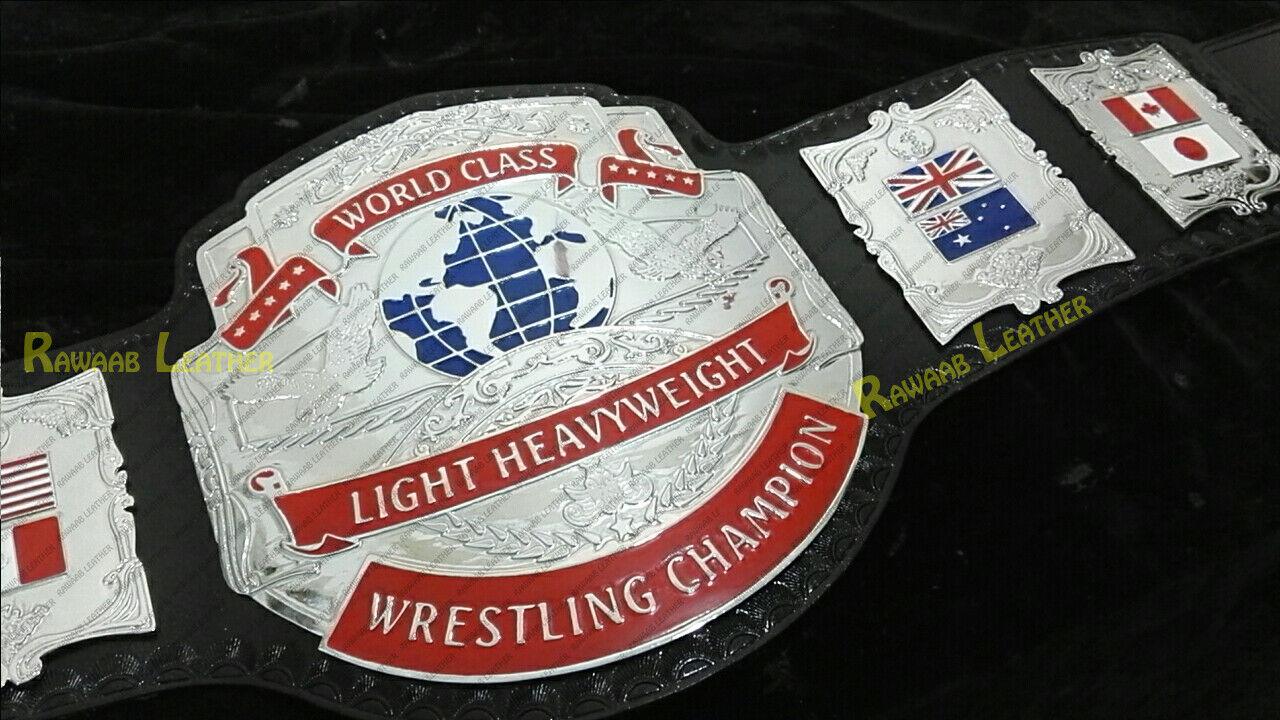 WCWA LIGHT HEAVYWEIGHT Zinc Championship Belt - Image 2