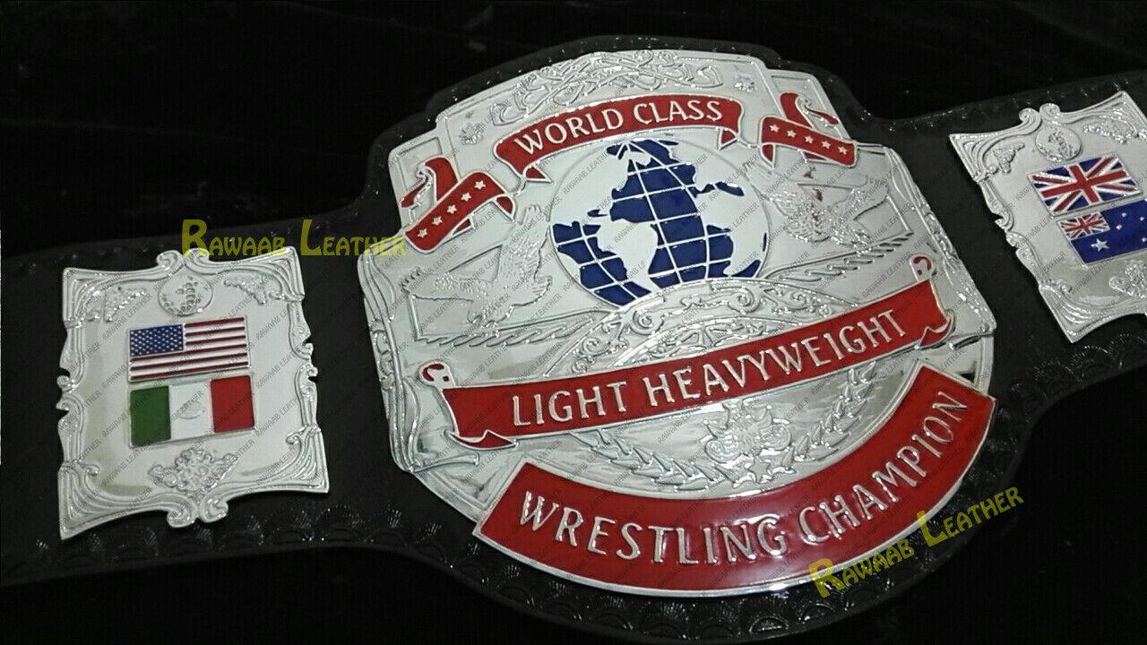 WCWA LIGHT HEAVYWEIGHT Zinc Championship Belt - Image 3