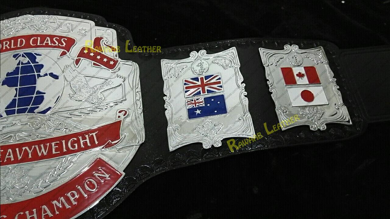 WCWA LIGHT HEAVYWEIGHT Zinc Championship Belt - Image 5
