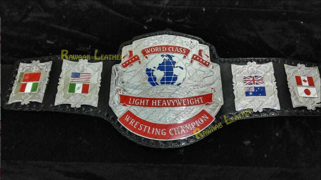WCWA LIGHT HEAVYWEIGHT Zinc Championship Belt - Image 6