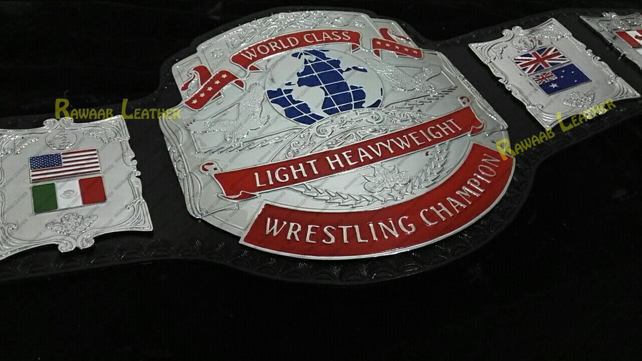 WCWA LIGHT HEAVYWEIGHT Zinc Championship Belt - Image 7