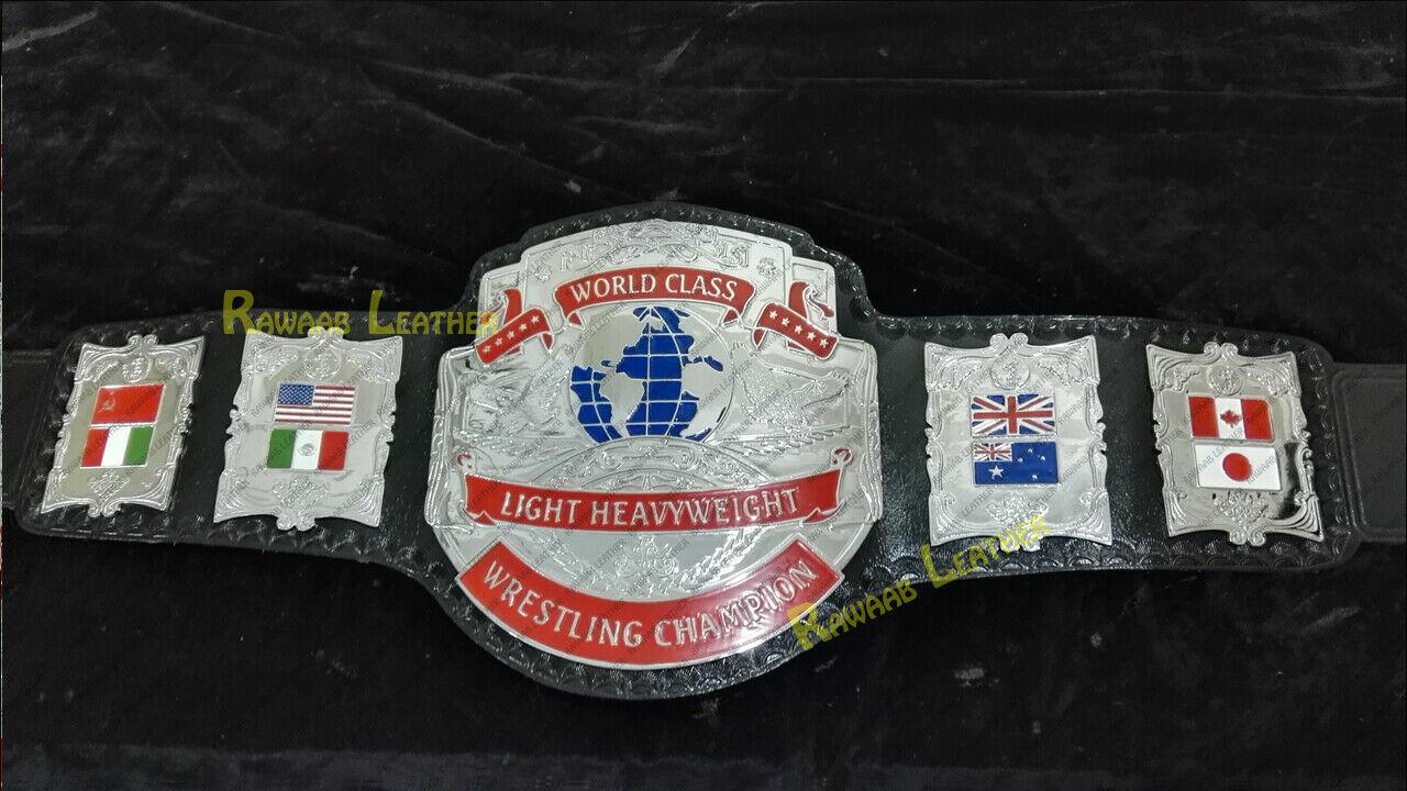 WCWA LIGHT HEAVYWEIGHT Zinc Championship Belt - Image 8