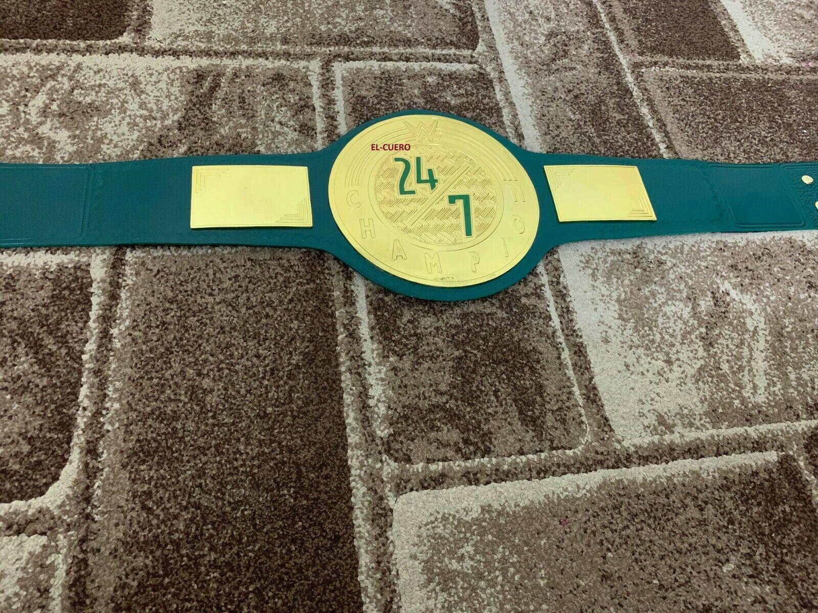 WWE 24/7 CLASSIC Brass Championship Belt - Image 3