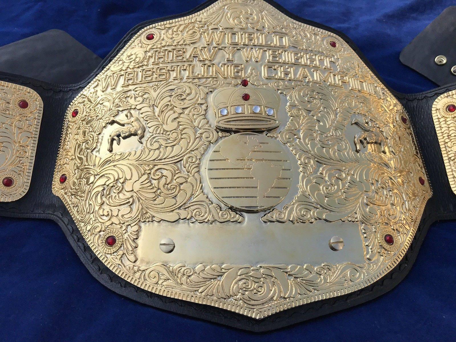 WWE BIG GOLD DUAL PLATED 24K GOLD Championship Belt - Image 8