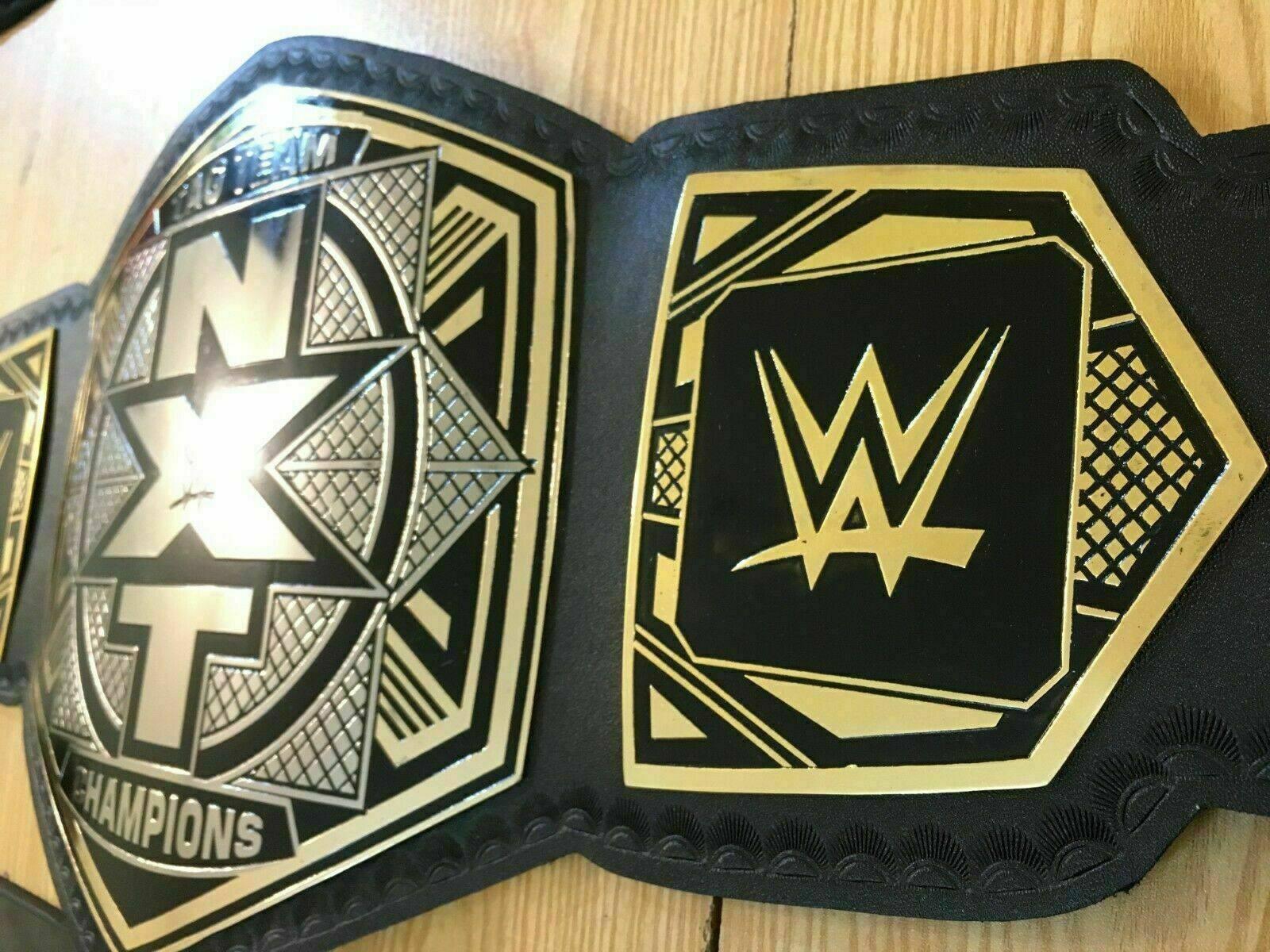 WWE NXT TAG TEAM Brass Championship Belt - Image 2