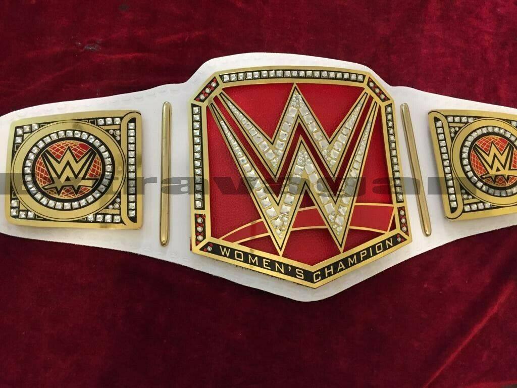 WWE RAW WOMENS Brass Championship Belt - Image 3