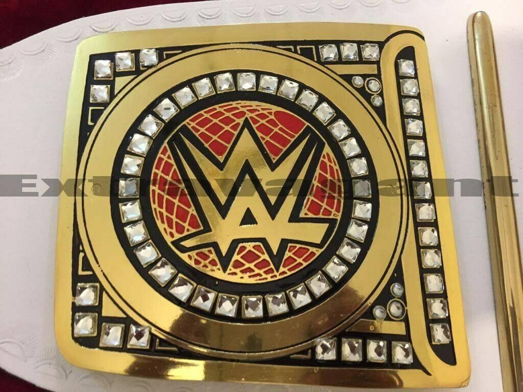 WWE RAW WOMENS Brass Championship Belt - Image 4