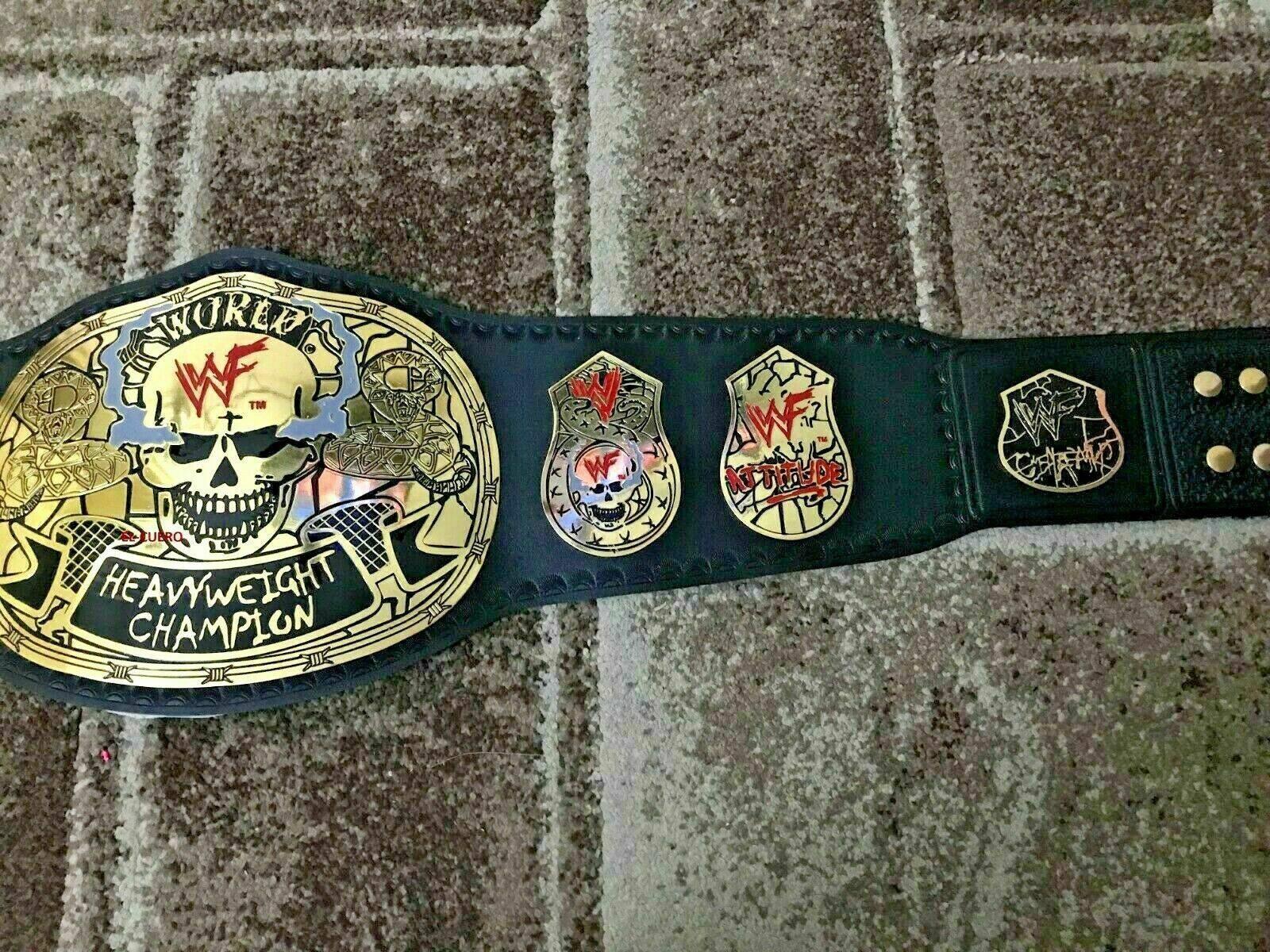 WWE Smoking Skull Brass Championship Belt - Image 2