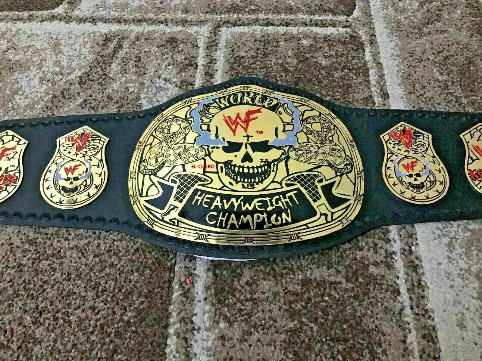 WWE Smoking Skull Brass Championship Belt - Image 5