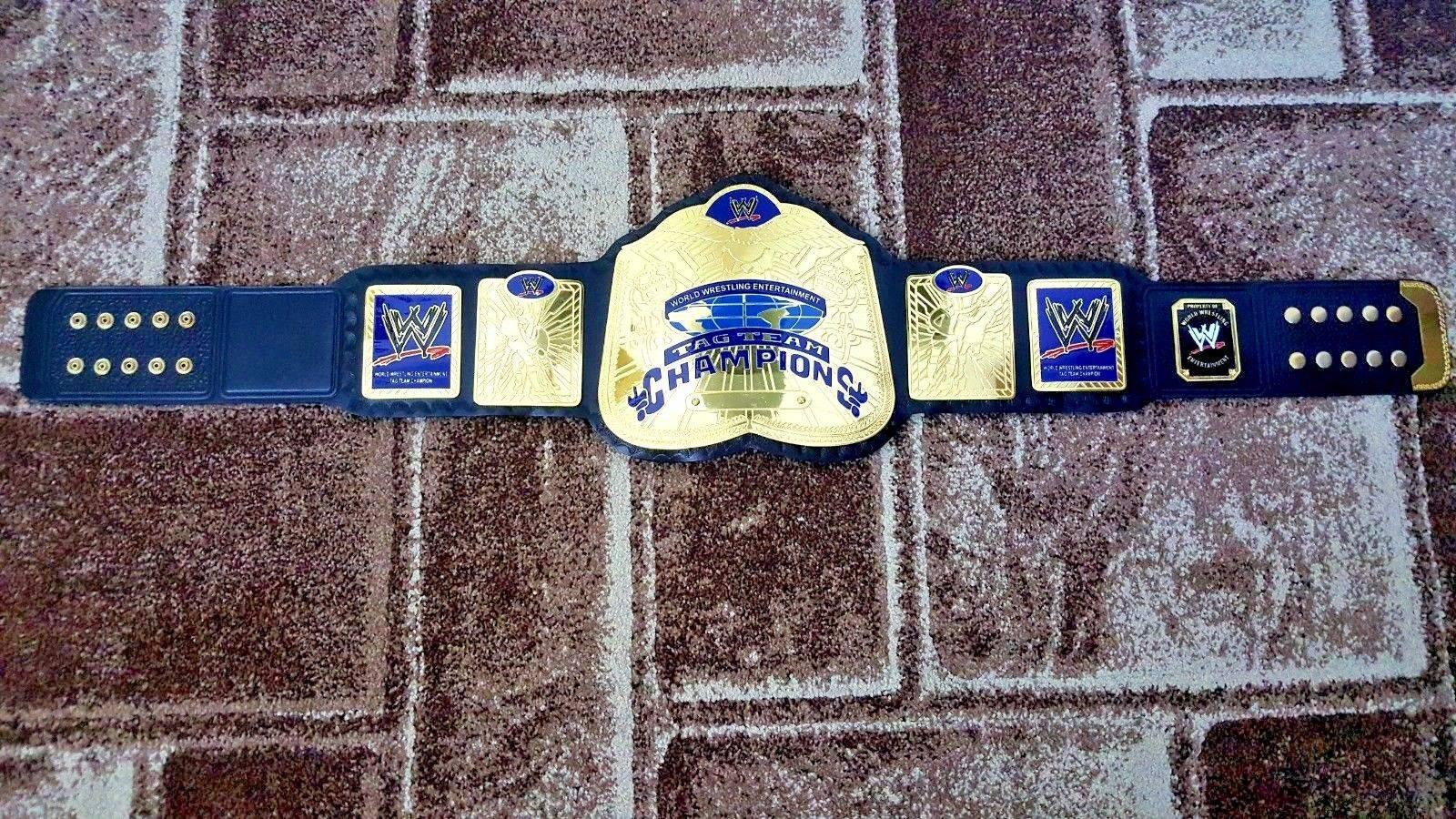 WWE TAG TEAM Brass Championship Belt - Image 3