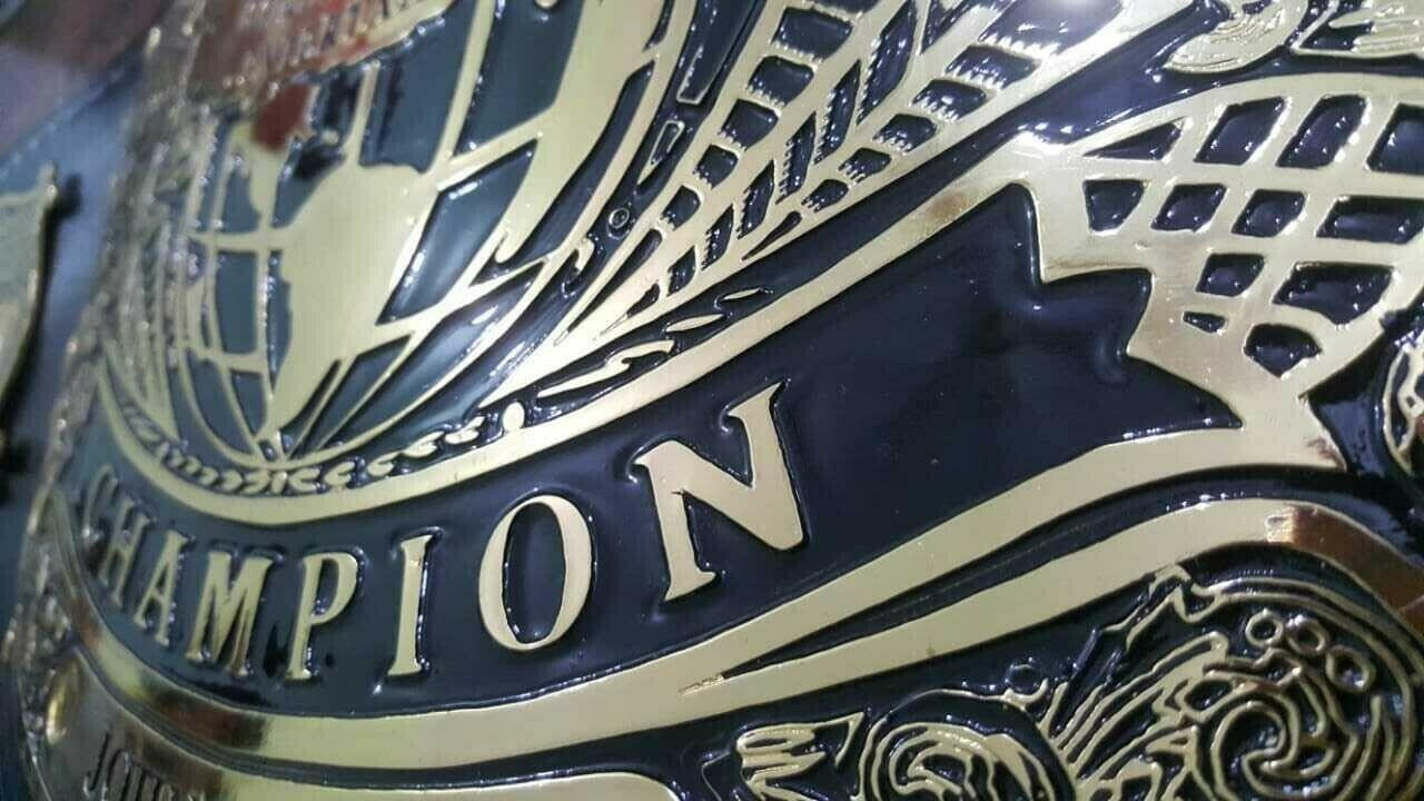 WWE UNDISPUTED Zinc Championship Belt - Image 3