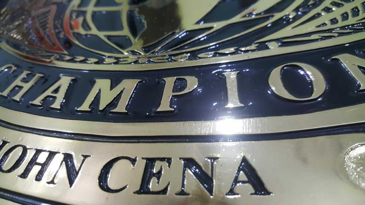 WWE UNDISPUTED Zinc Championship Belt - Image 4