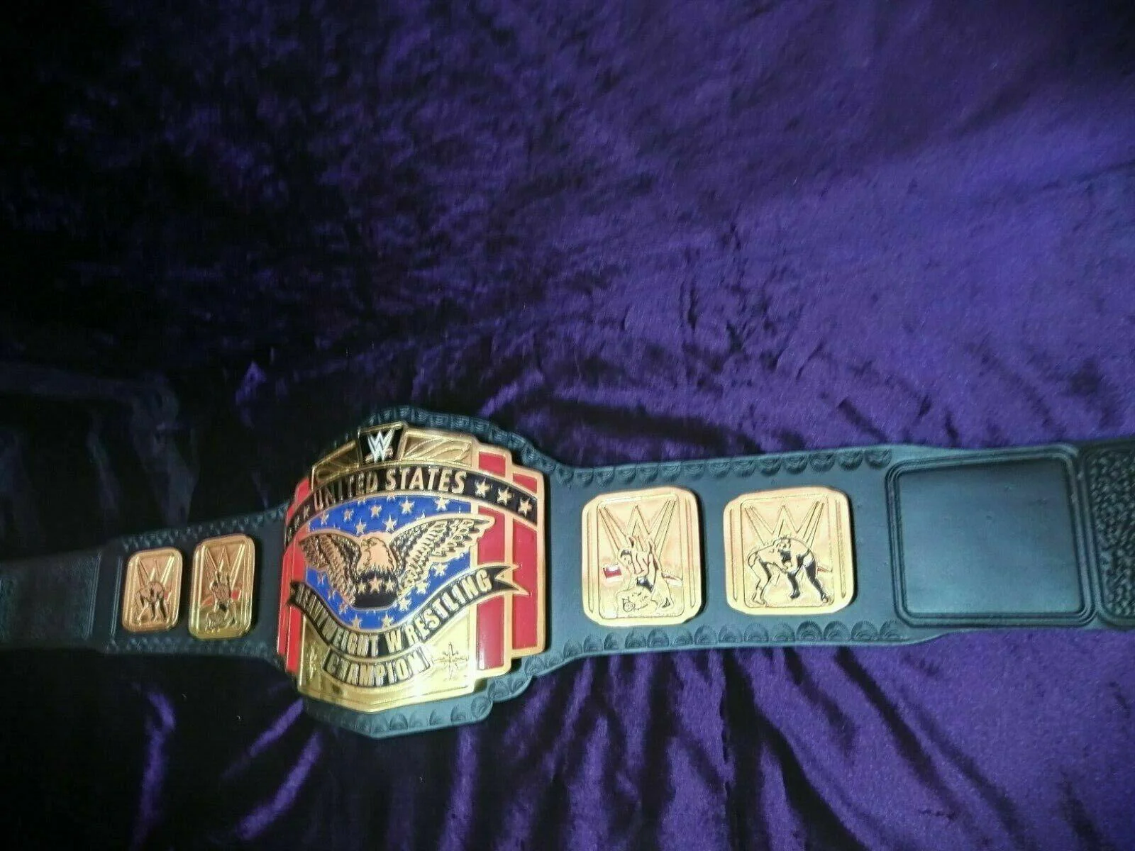 WWE UNITED STATES HEAVYWEIGHT Championship Zinc Belt - Image 5