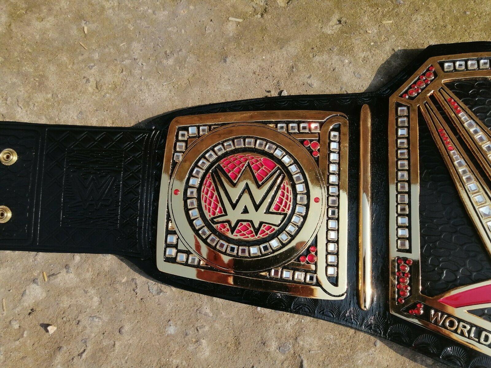 WWE WORLD HEAVYWEIGHT Zinc Championship WWE Title Belt - Image 7