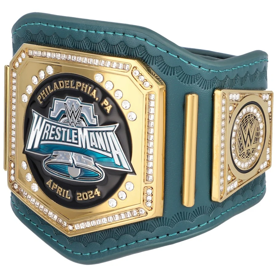 WWE WrestleMania 40 Replica Mini Title Belt - Image 2