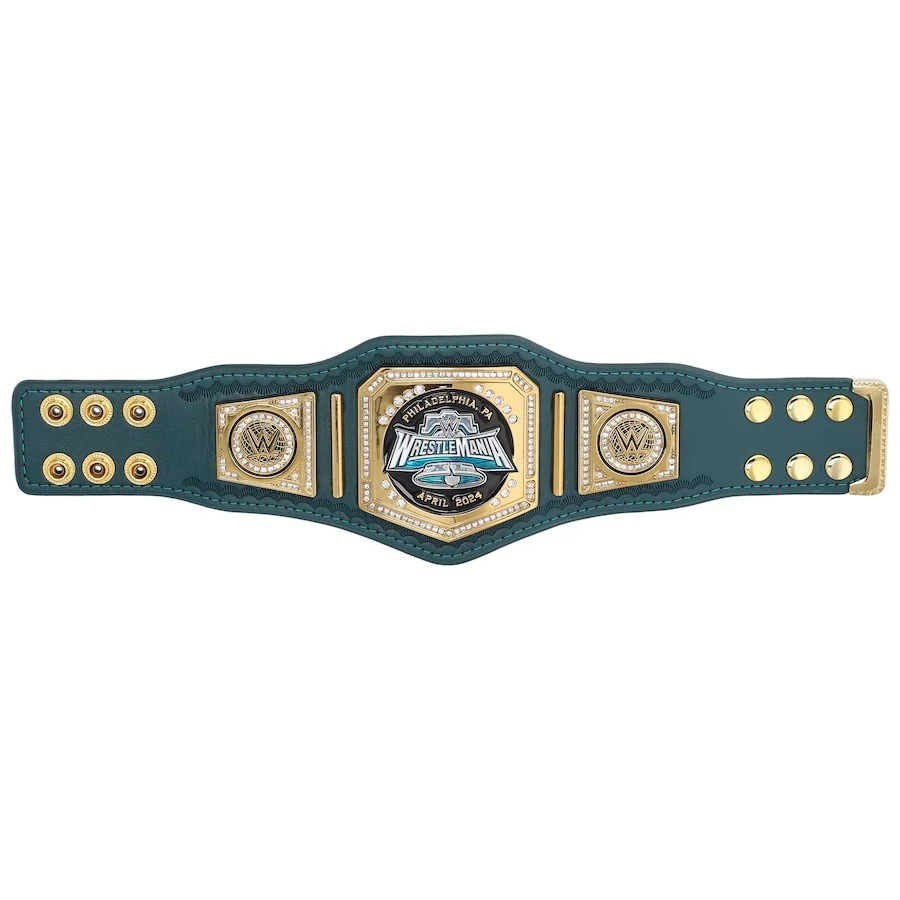 WWE WrestleMania 40 Replica Mini Title Belt - Image 4