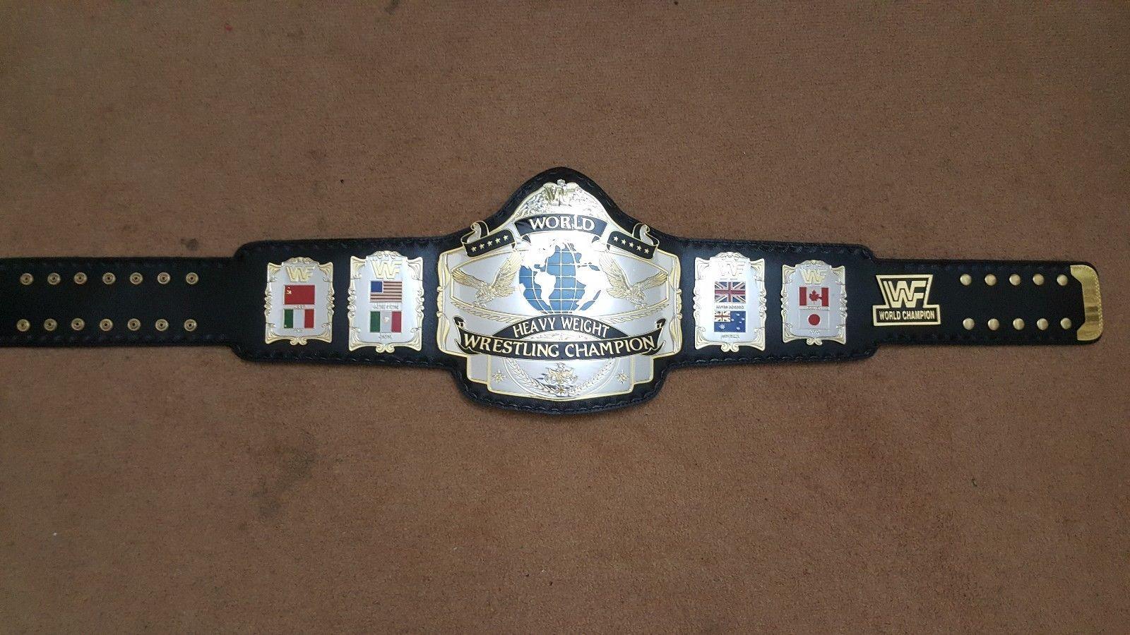 WWF ANDRE 87 Thick Brass Championship Title Belt - Image 2